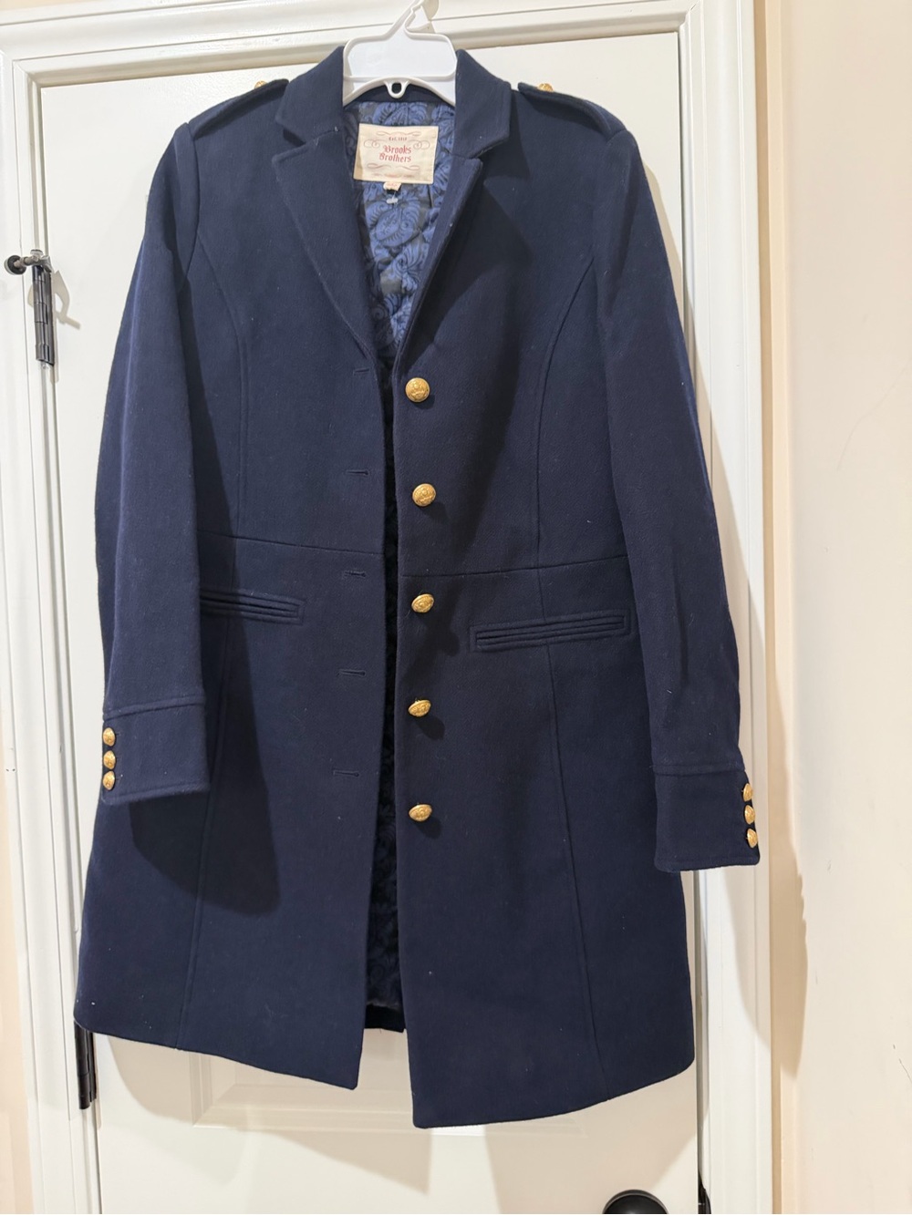 Brooks Brothers 100% wool coat size 8 - Picture 8 of 9